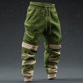 Christmas Striped Thickened Knitted Fabric Cold-resistant Sports Pants elevenforest