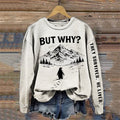Comstylish Nihilism Penguin They Survived He Lived Sweatshirt