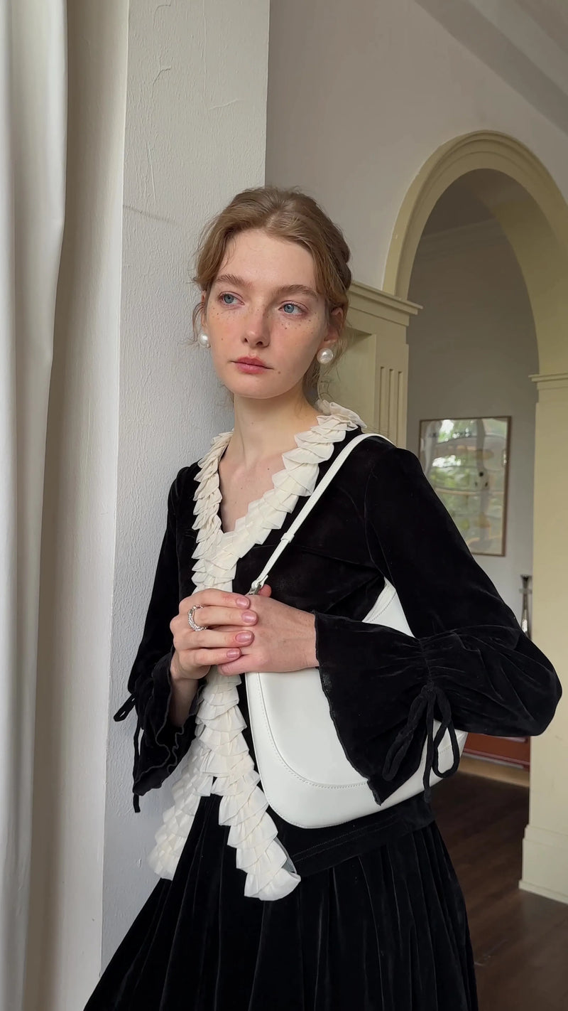 Long Sleeve V-neck Top