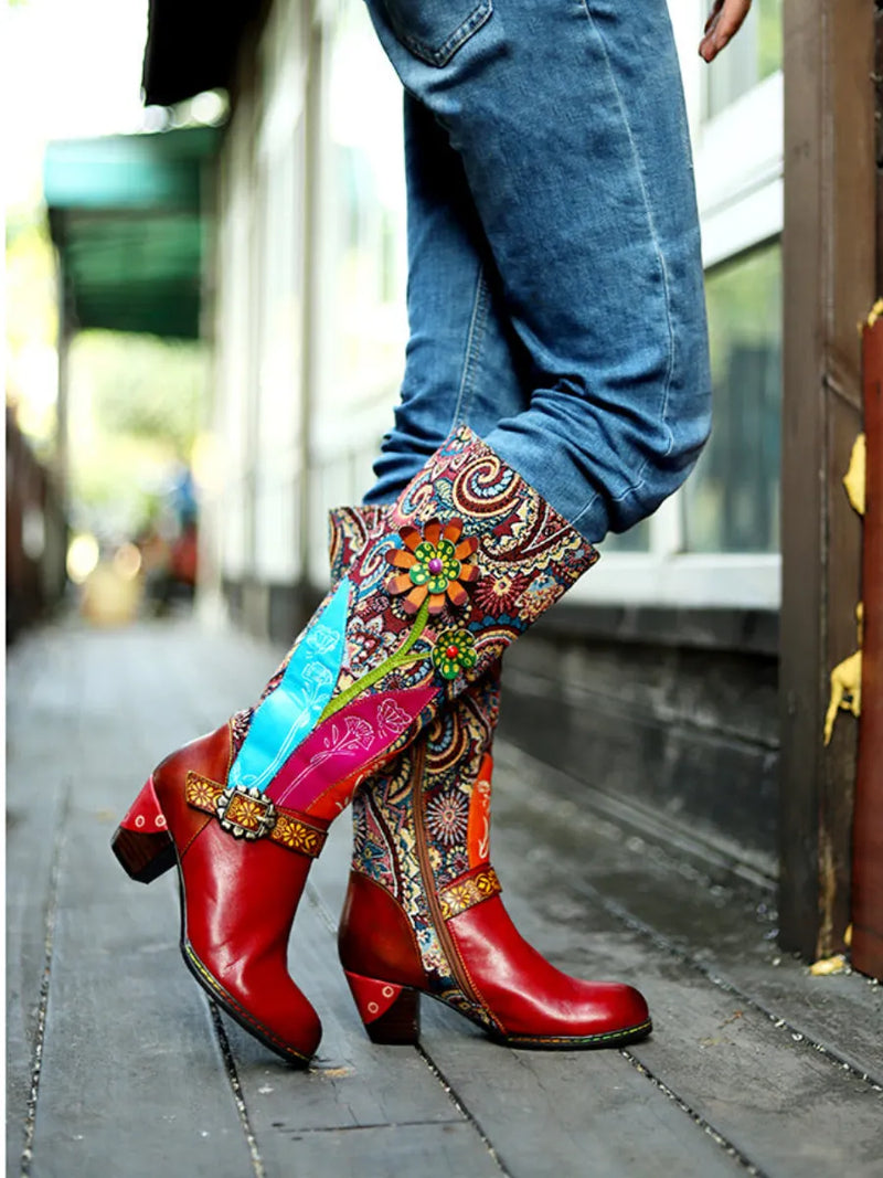 Classic Vintage Boots with a Flattering Fit