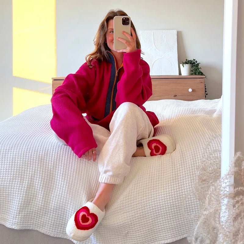 Heart Slippers