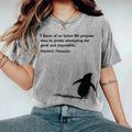 Comstylish Nihilism Penguin Attempting The Great And Impossible Vintage T Shirt