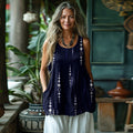 Vintage Tribal Geometry Sleeveless Tank Top elevenforest
