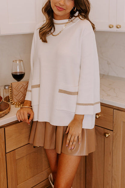 Gracefully Designed Sweater