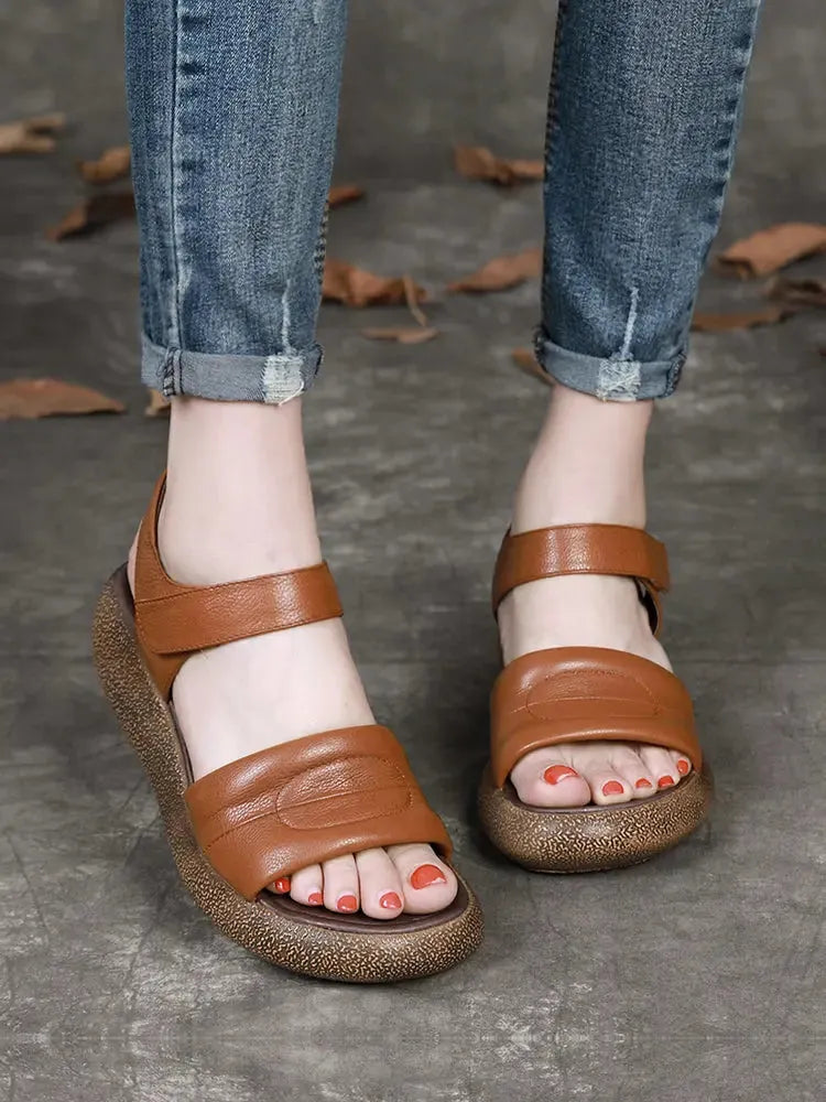 Classic Vintage Sandals with a Flattering Fit