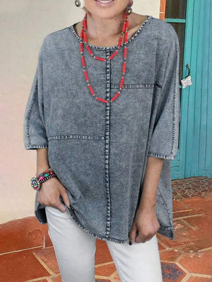 Bella Denim Blouse