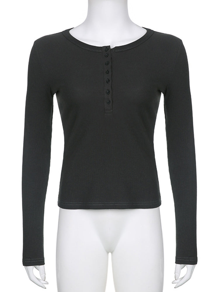 Fairycore Y2k Tops Tee Aesthetic Button Up Retro Grunge Clothing 90s Slim Womenswear Shirts