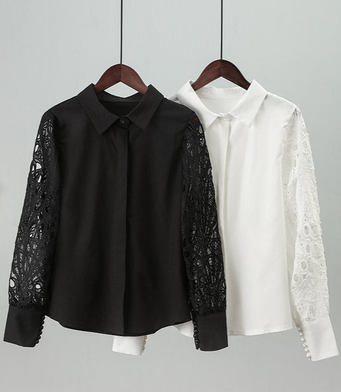 June Satin Blouse