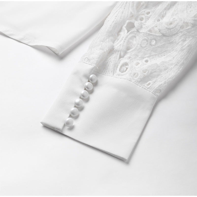 June Satin Blouse