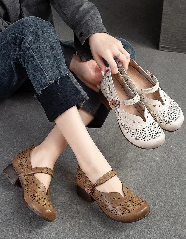 Vintage Inspired Sandals with a Contemporary Edge