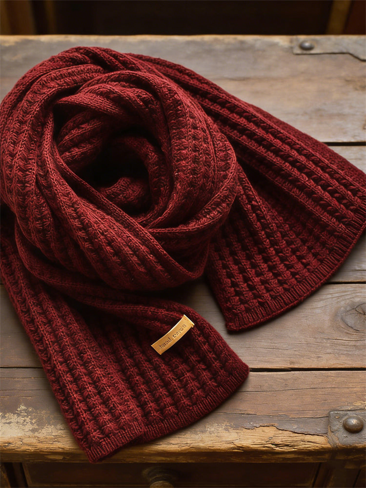 Comstylish Ice Out Ice Melt Basic Crochet Scarf