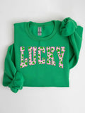 Comstylish Women's St. Patrick's Comfort Printed Sweatshirt