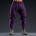 Men's Irregular Knitted Thermal Pants