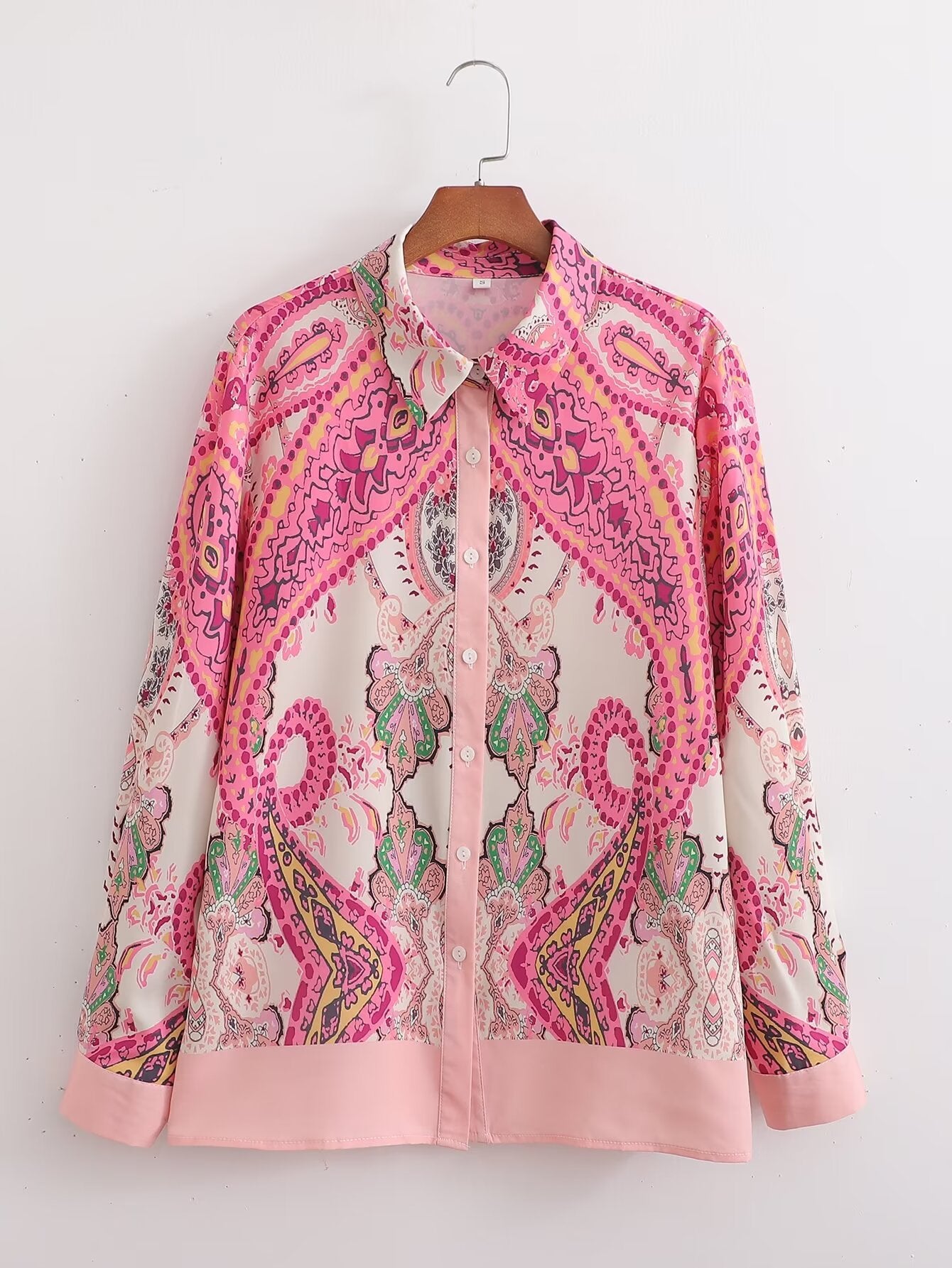 The Perfect Paisley Print Blouse