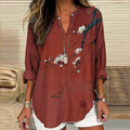 Comstylish Casual Elegant Floral Pattern Women'S Top
