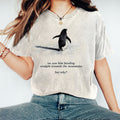 Comstylish But Why Nihilist Penguin Vintage Washed T Shirt