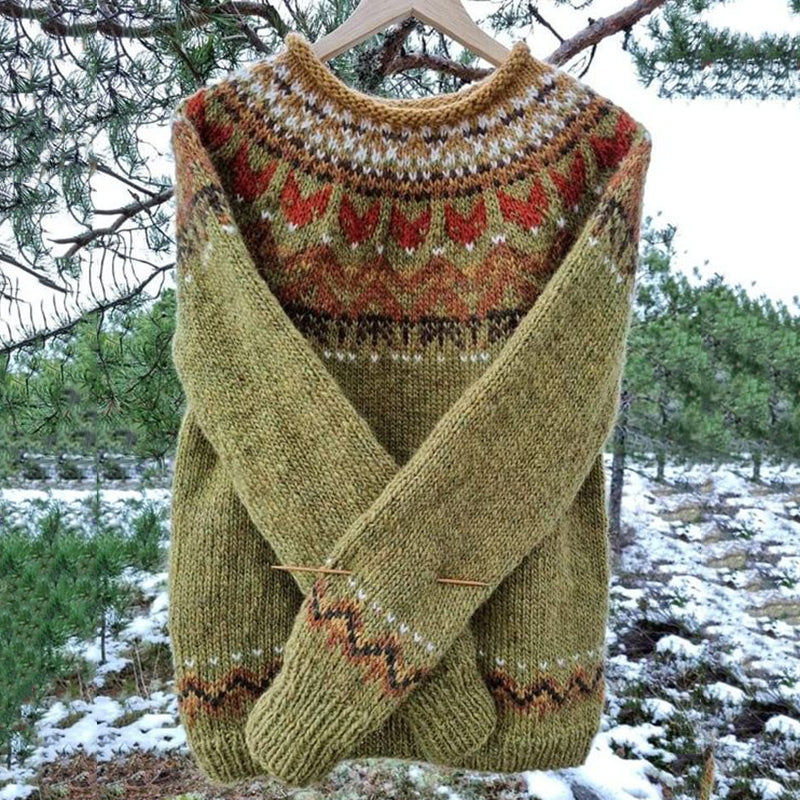 Timeless Vintage Style Sweater