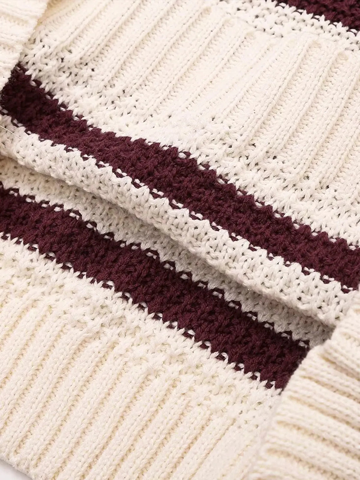Leisure Striped Sweater Vest