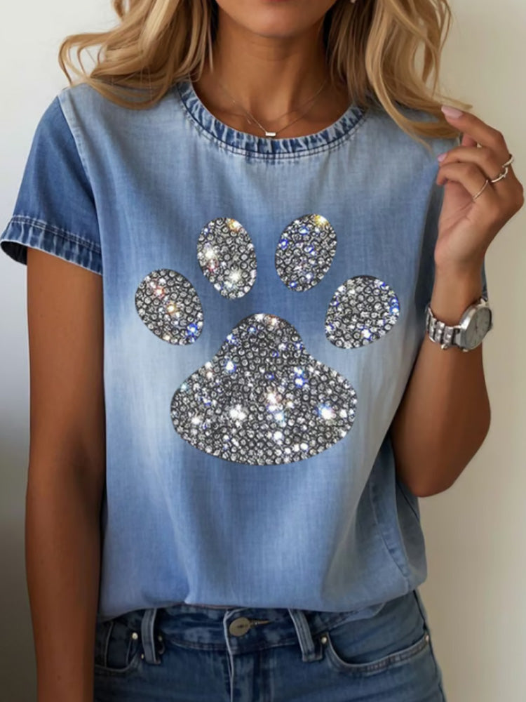 Gracefully Designed T-Shirt