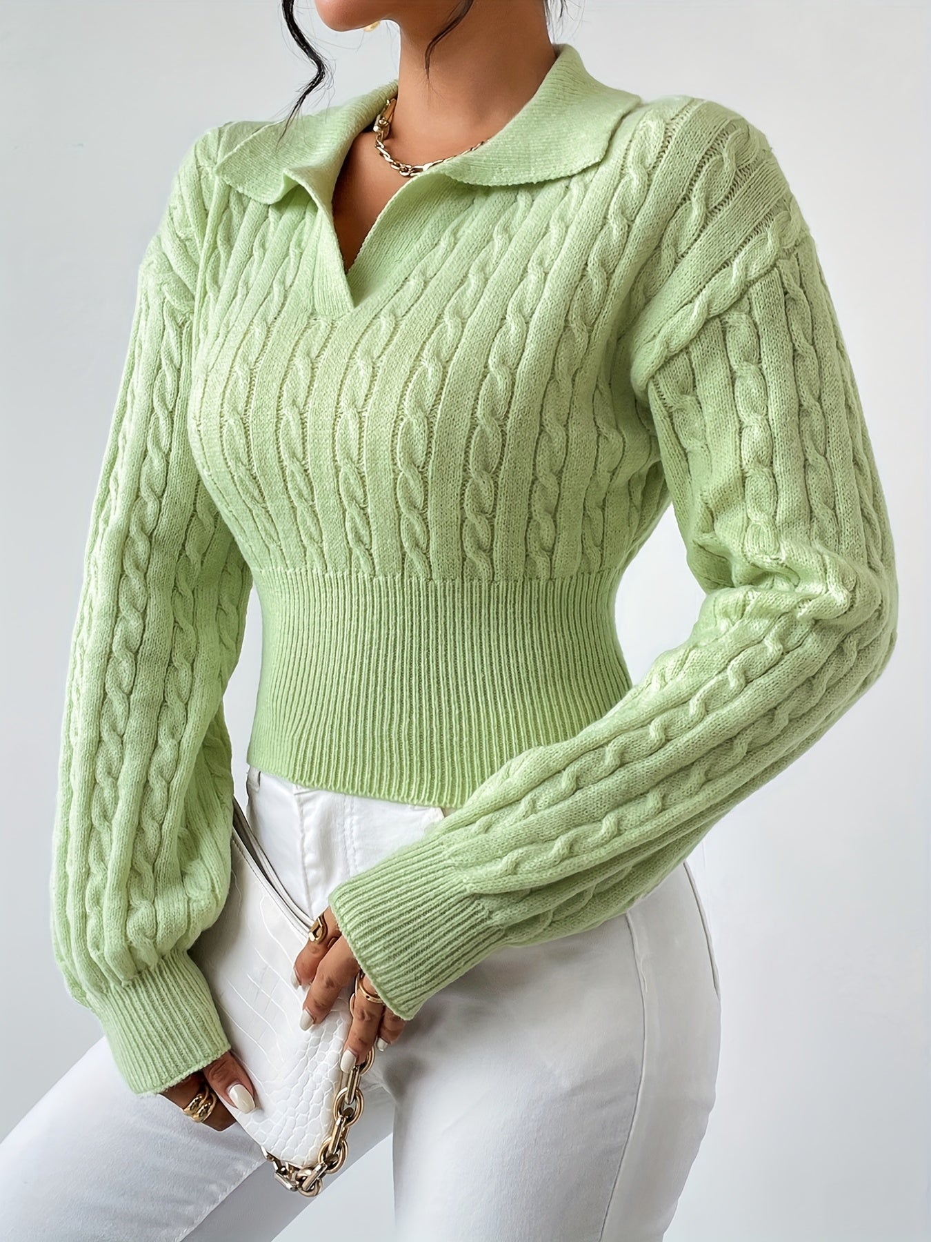 Gracefully Designed Sweater