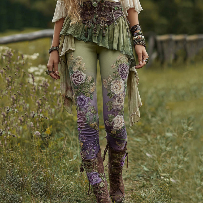 Purple green