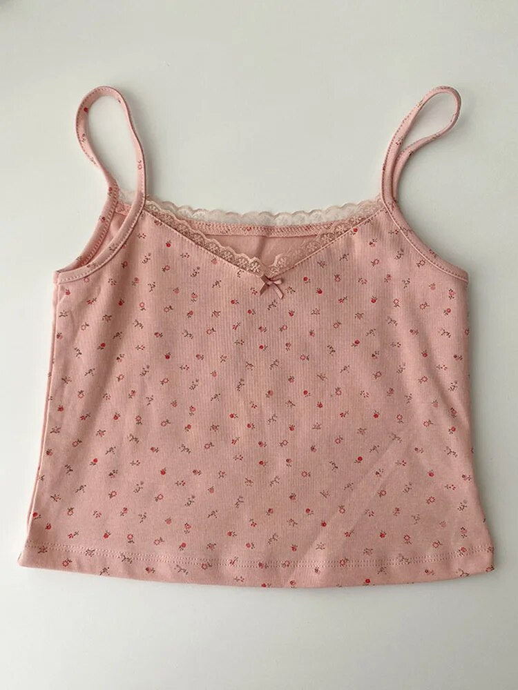 Camisole ’s Tops Summer Short Tops New Lace Slim Warm Joker Bottoming Tops for Camis