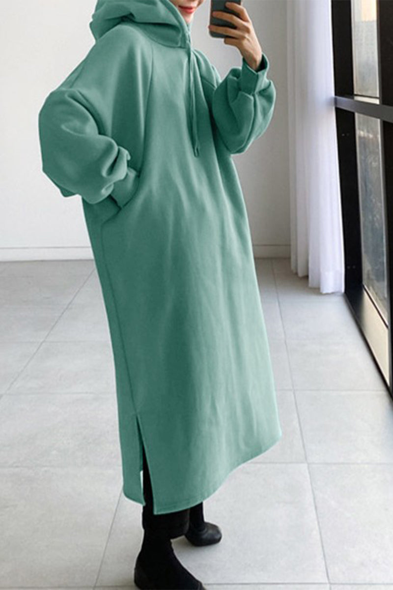 Color Hooded Collar Hoodies(4 Colors)