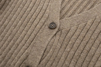 Fall Clothing Fashionable Knitted Cardigan Sweater Coat