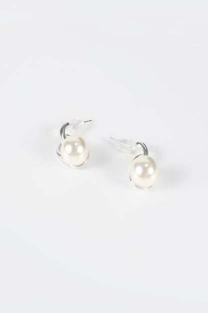 Pearl Top Handle Clutch