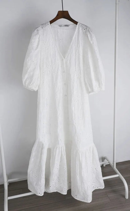 V-neck Vesti Dress