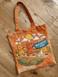 Comstylish Antique Walk For Peace Art Ecofriendly Tote Bag