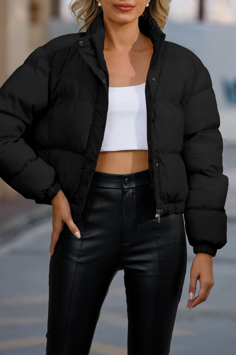 Pocket Turtleneck Outerwear