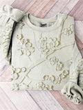 Classy Cherry Blossom Relief Art Comfy Sweatshirt elevenforest