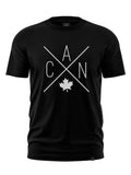 Casual Made In Canada Printed Short Sleeve T-shirt elevenforest