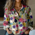 Women's Vintage Bohemian Pocket Shirt elevenforest