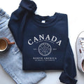 Comstylish Women's Canada Maple Leaf Print Sweatshirt