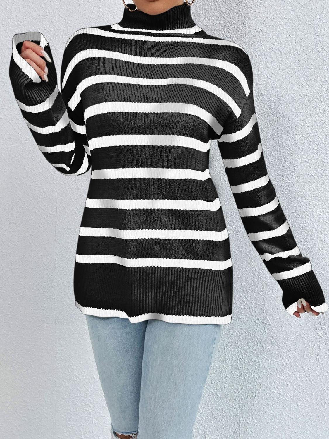 Gracefully Designed Sweater