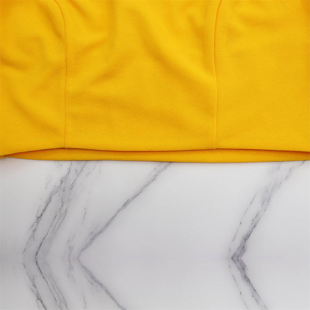 Cropped Tank Top and Flare Pants Set – Sports Two Piece