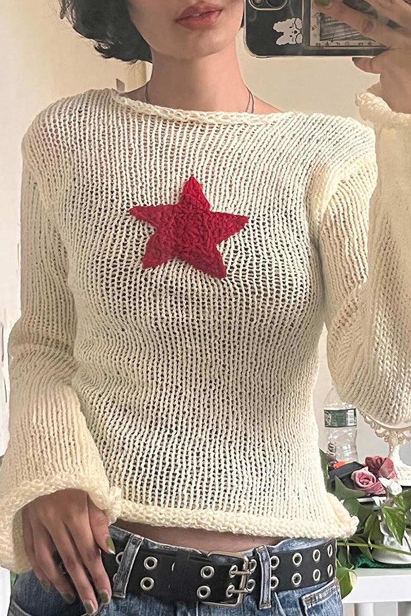 Gracefully Designed Sweater