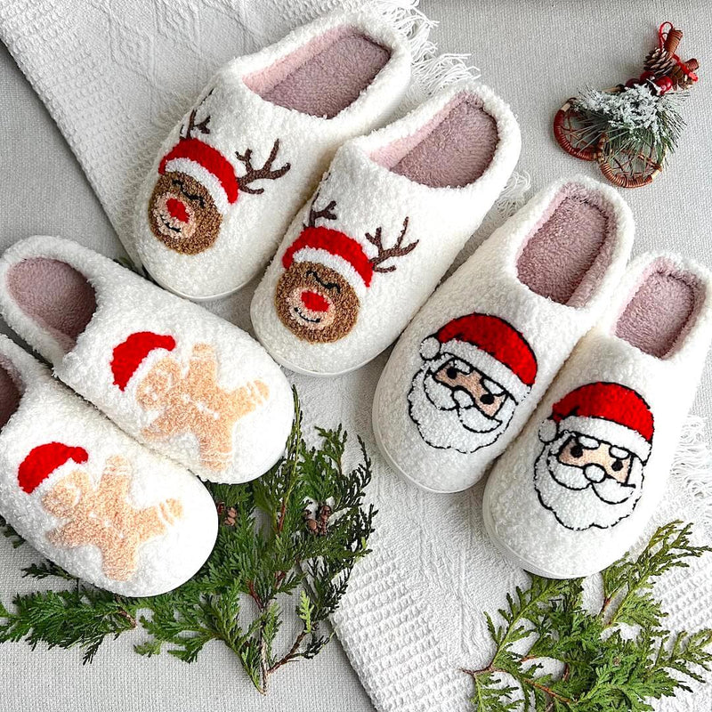 Joyful Christmas Slippers - Buy 1 Get 1 Free