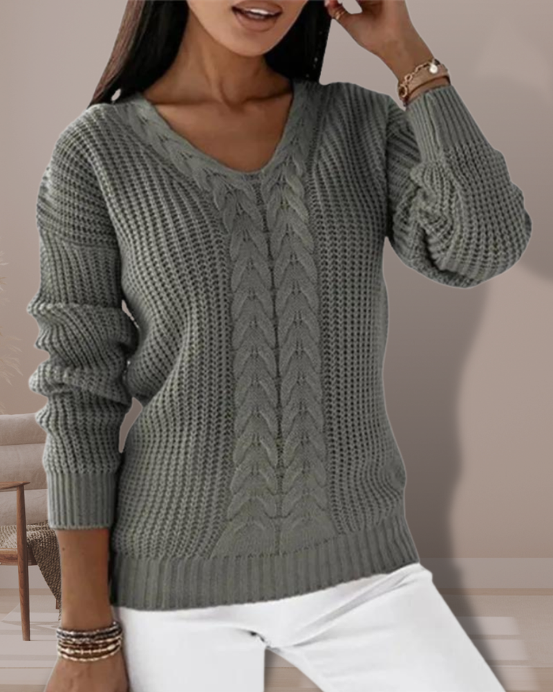 Gracefully Designed Sweater