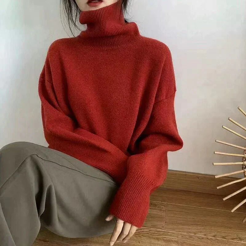 Gemma® | Loose turtleneck sweater