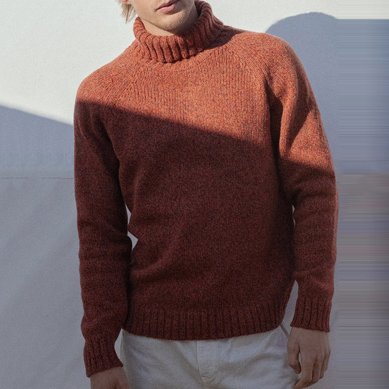 Minimalist Men's Pullover Sweater elevenforest