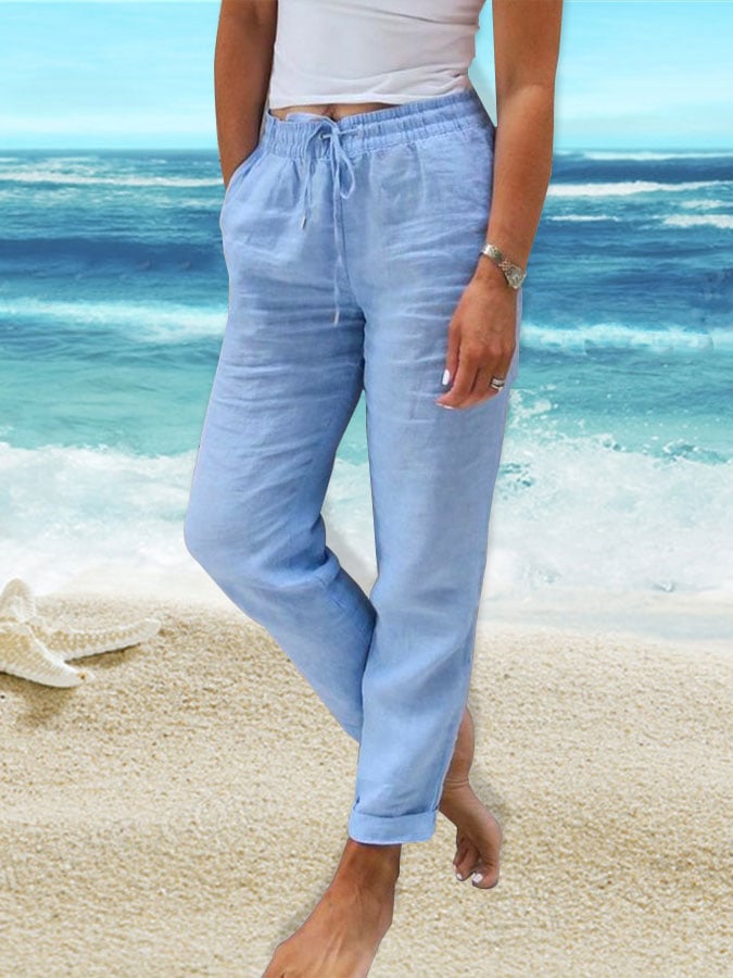 Women's Casual Cotton Pants