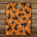 Vintage Black Cats Cozy Sweater elevenforest