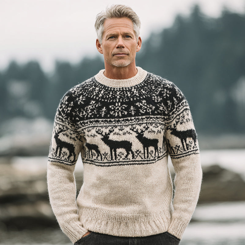 Classic Designed Sweater