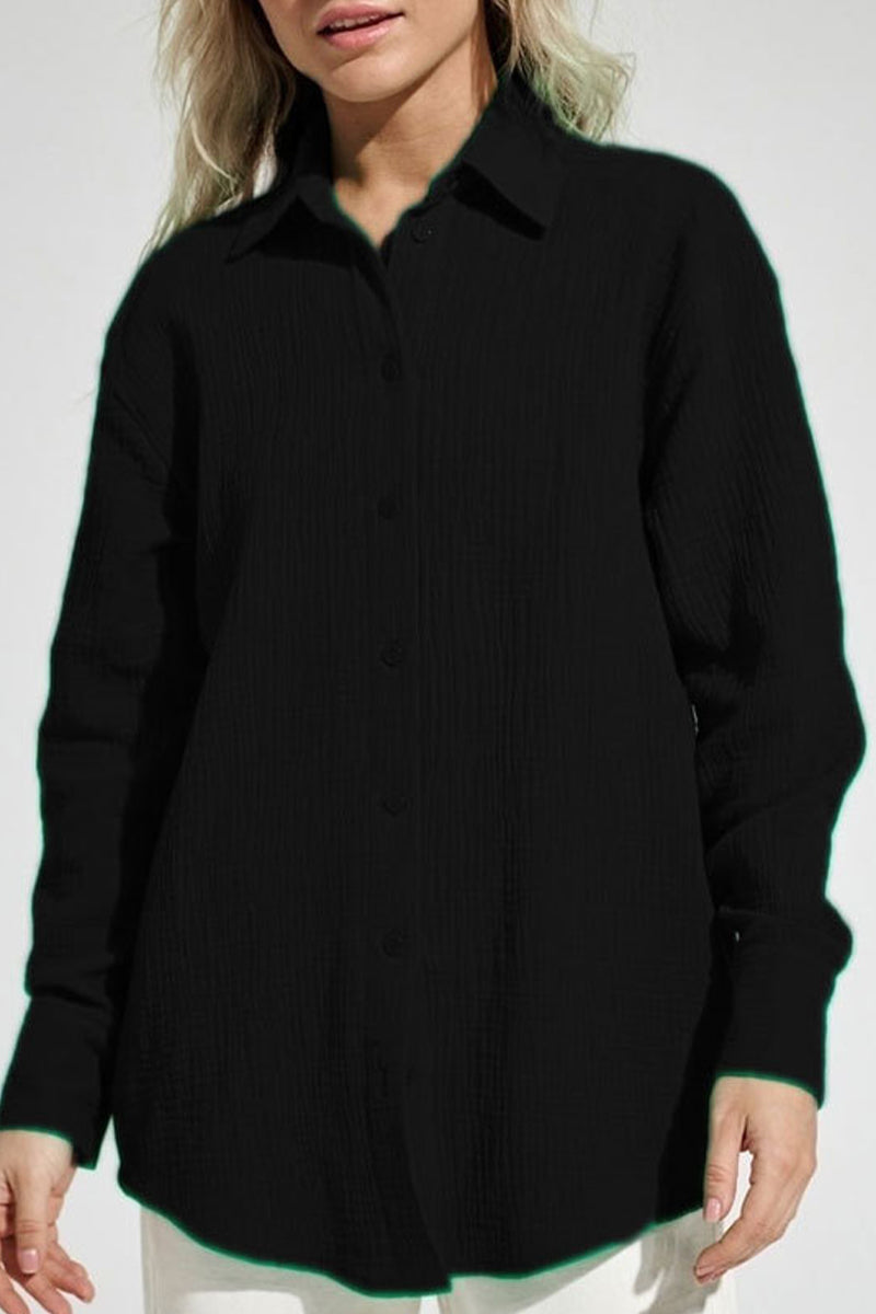 Turndown Collar Tops