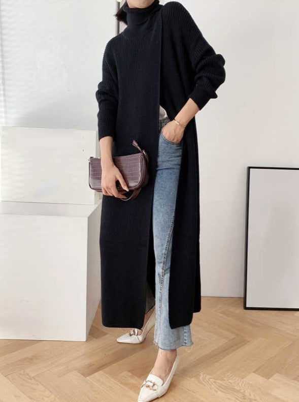 Vera Long Knit Top