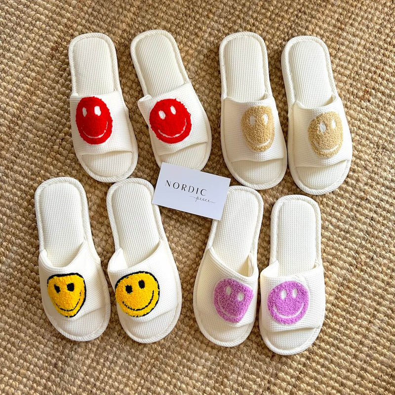 Happy Face Slides Sandals