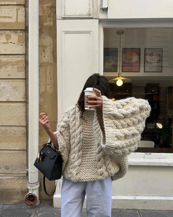 Gracefully Designed Sweater